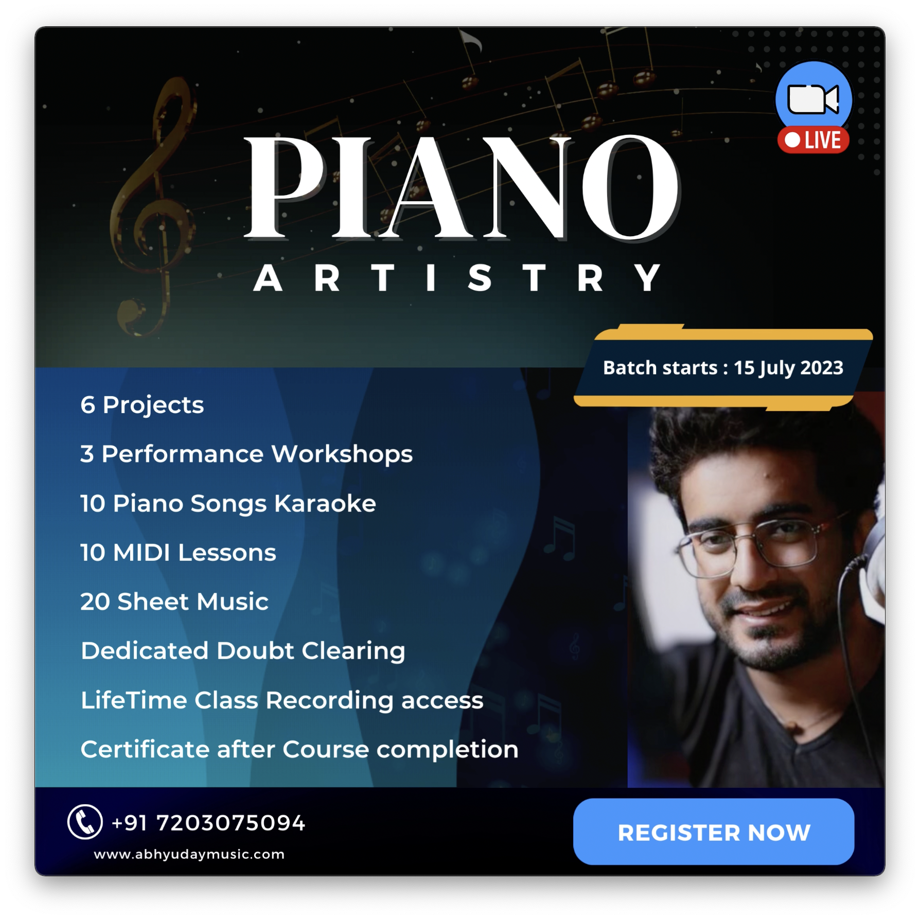 Piano Artistry (15 July, 2023)